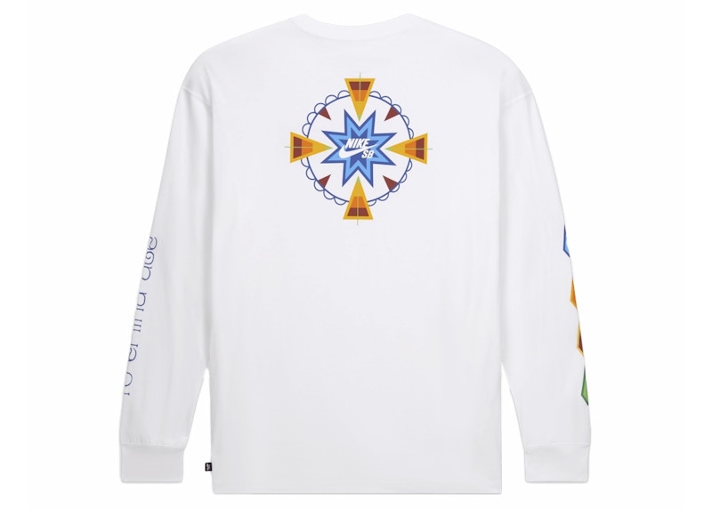 Nike SB x Di'Orr Greenwood L/S Max90 T-shirt White