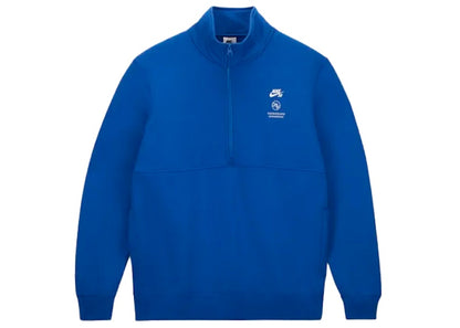 Nike SB x Fly Streetwear 1/2 Zip Fleece Skate Top Blue