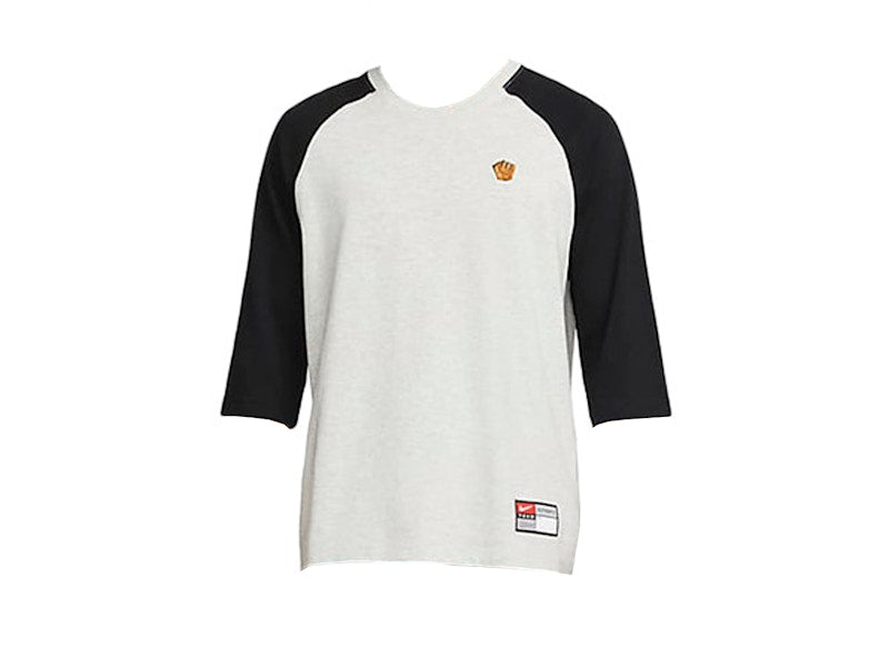 Nike SB x MLB Skate Raglan Mitt Logo T-shirt Grey Heather/Black