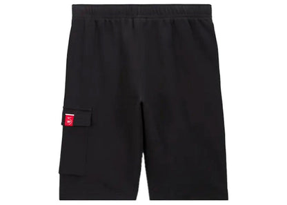 Nike SB x N7 Fleece Cargo Shorts Black/University Red