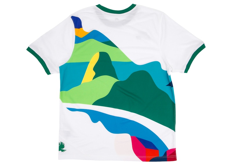 Nike SB x Parra Brazil Federation Kit Crew Jersey White/Clover