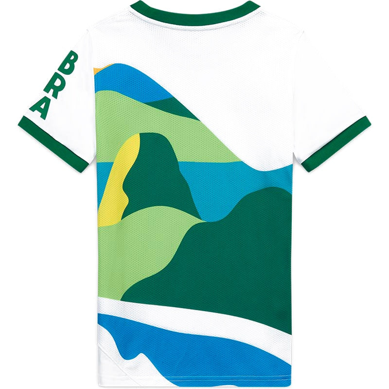 Nike SB x Parra Brazil Federation Kit Crew (Youth) Jersey White/Clover