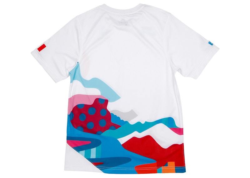 Nike SB x Parra France Federation Kit Crew Jersey (Asia Sizing) White/Neptune Blue