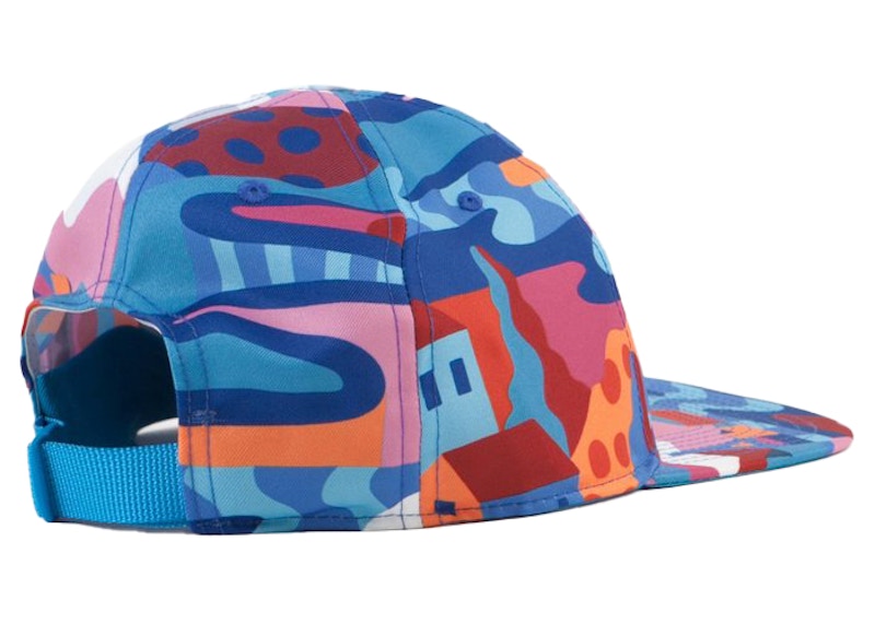 Nike x Parra France Federation Kit Skate Cap Neptune Blue/White