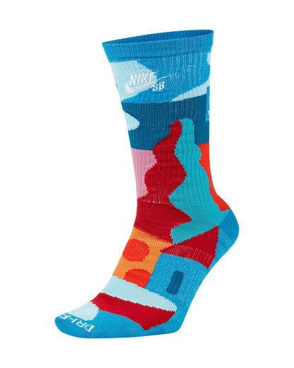 Nike x Parra France Federation Kit Socks Neptune Blue/White