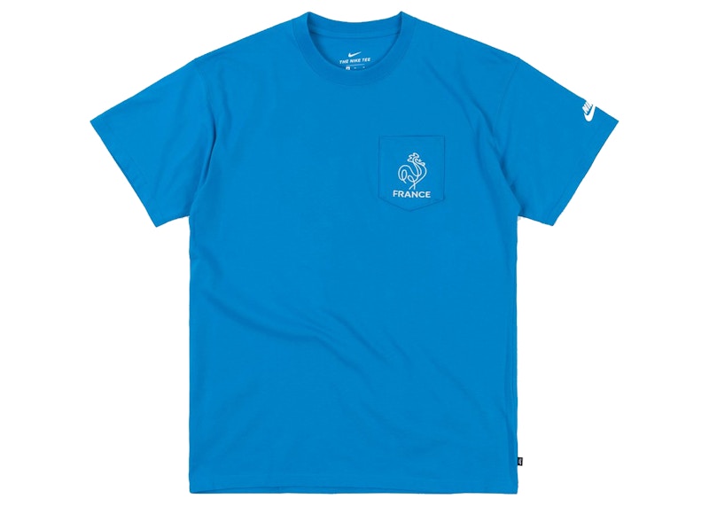 Nike SB x Parra France Federation Kit T-shirt Neptune Blue/White