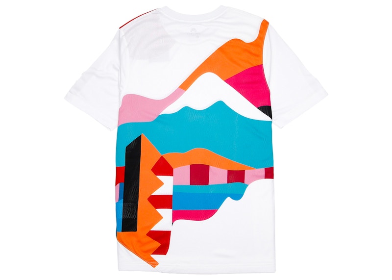 Nike SB x Parra Japan Federation Kit Crew Jersey (Asia Sizing) White/Black