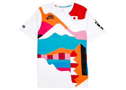 Nike SB x Parra Japan Federation Kit Crew Jersey (Asia Sizing) White/Black