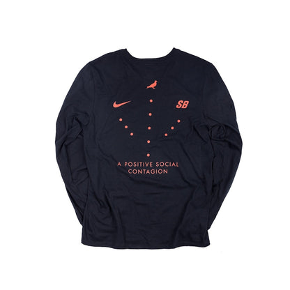 Nike SB x Staple L/S Tee Black