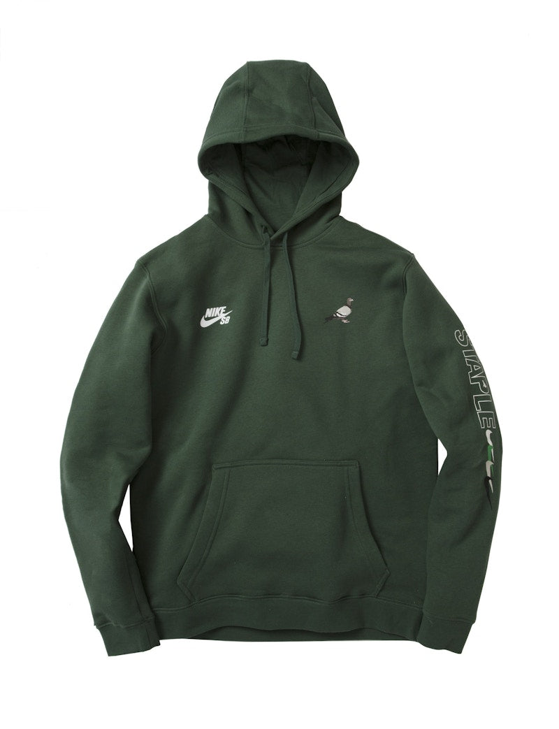 Nike SB x Staple Panda Pigeon Hoodie Green