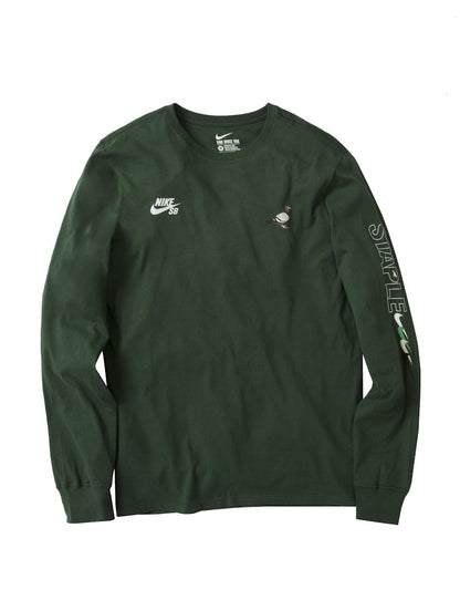 Nike SB x Staple Panda Pigeon L/S Tee Green