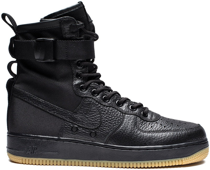 Nike SF Air Force 1 Black Gum (No Bag) (2017)