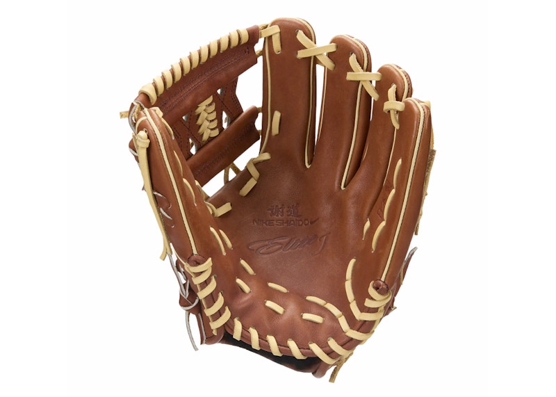 Nike SHADO Elite J Series Baseball Fielding Glove (Right-Handed Throw) Brown