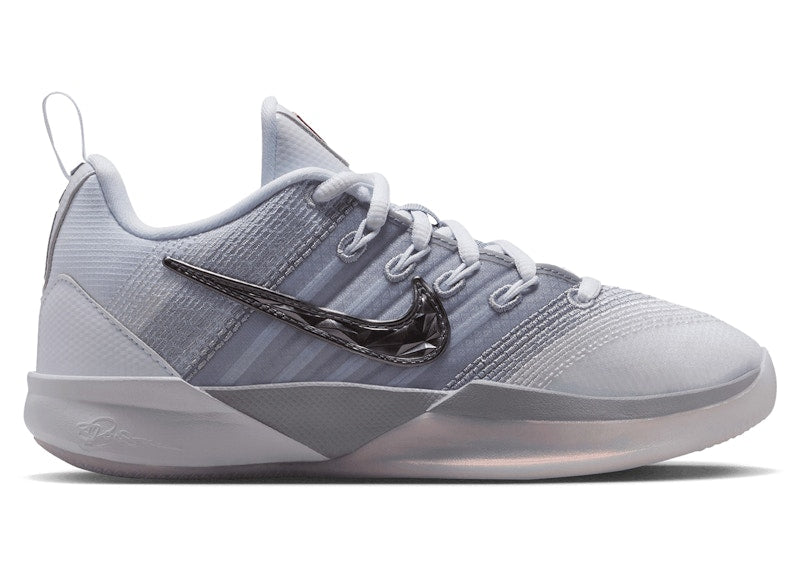 Nike Sabrina 3 White Metallic Dark Grey (GS)