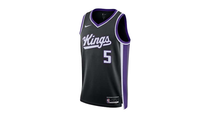Nike Sacramento Kings De'Aaron Fox 22/23 Jersey Black