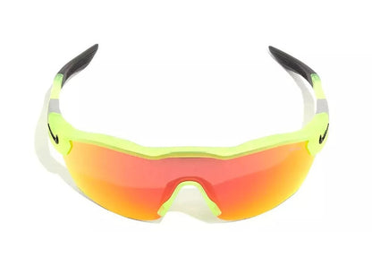 Nike Show X3 Elite Sunglasses Matte Volt/Road Red Mirror (L-E-DJ5560-012-61)