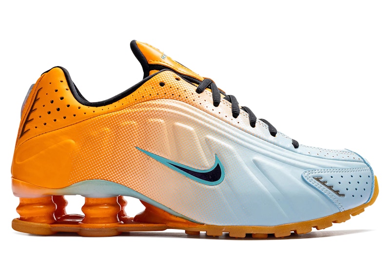 Nike Shox R4 AB Vivid Orange Glacier Blue (Women's)