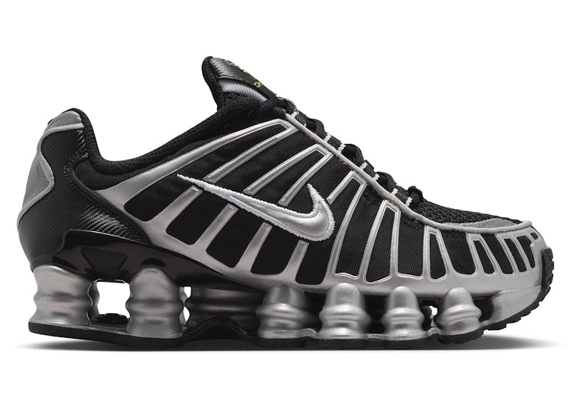 Nike Shox TL Black Volt Metallic Silver (GS)