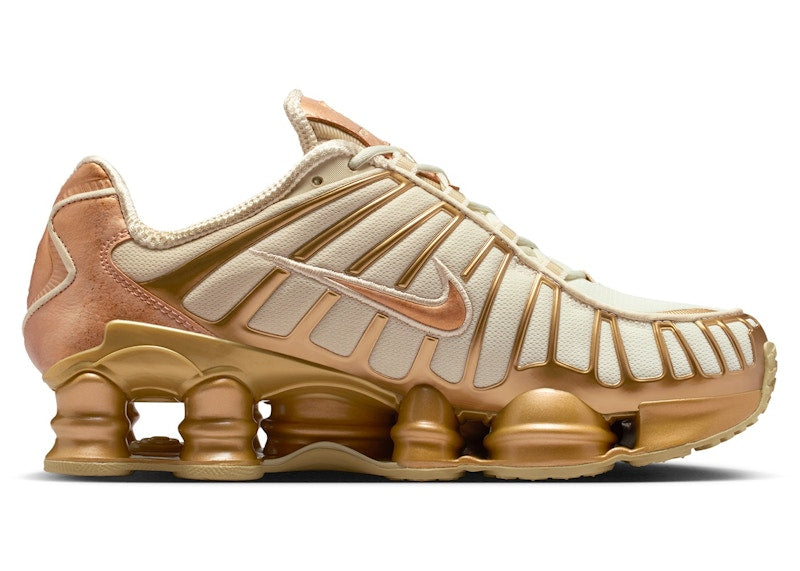 Nike Shox TL Coconut Milk Metallic Gold Copper (Women's)