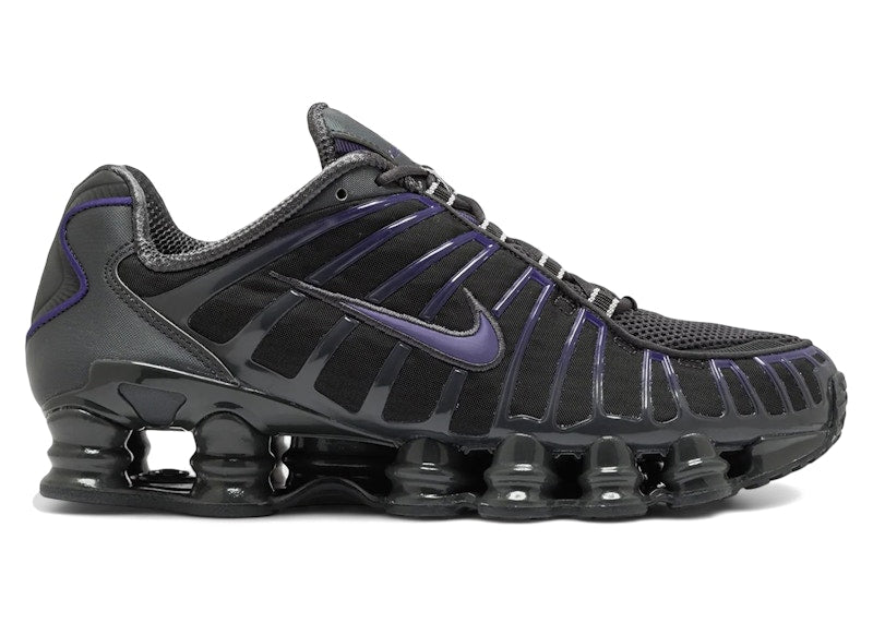 Nike Shox TL Dark Smoke Grey Court Purple