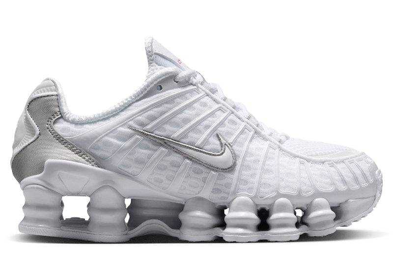 Nike Shox TL White Metallic Silver (GS)