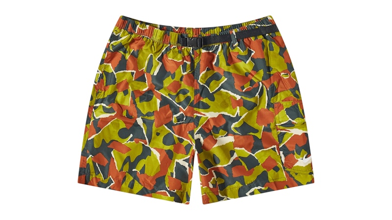 Nike Shred Camo Voyage 5 Inch Cargo Shorts Moss