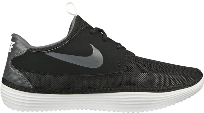 Nike Solarsoft Moccasin Black Dark Grey