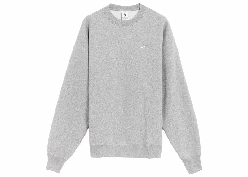 Nike Solo Fleece Crewneck Heather Grey