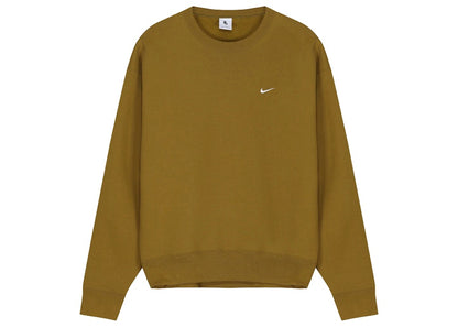 Nike NRG Solo Swoosh Fleece Crew Desert/Moss White