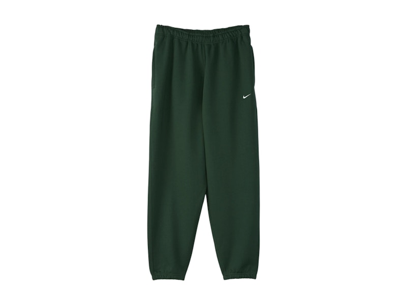 Nike Solo Swoosh Fleece Pant Fir/White