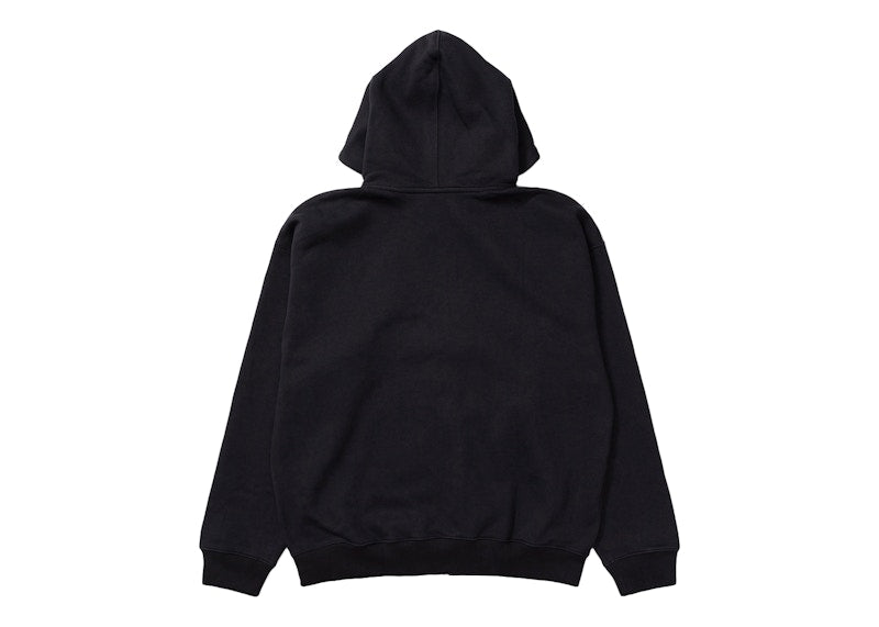 Nike Solo Swoosh Full Zip Hoodie Black/White