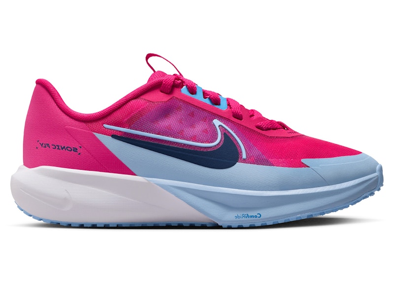 Nike Sonic Fly Rush Pink University Blue Aluminum Blue Void (GS)