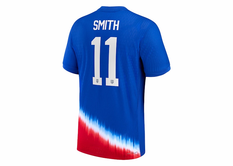 Nike Sophia Smith USWNT 2024 Match Away ADV Jersey Royal