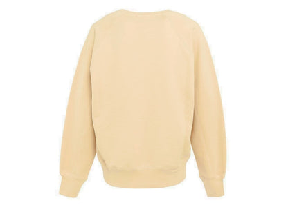 Nike Sportswear Air French Terry Crewneck (Asia Sizing) Sesame/Safety Orange