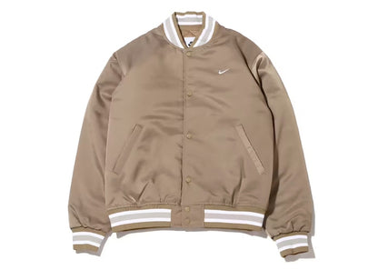 Nike Sportswear Authentics Dugout Jacket (Asia Sizing) Khaki/White