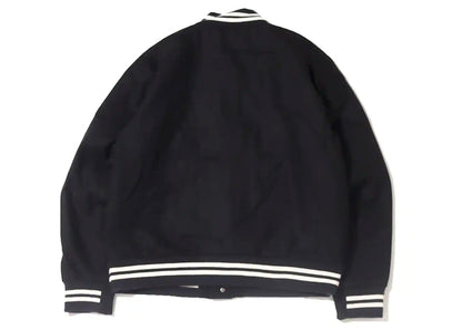 Nike Sportswear Authentics Varsity Jacket (Asia Sizing) Black/White