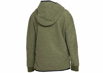 Nike Sportswear Kids' Tech Fleece Winterized Full-Zip Hoodie Rough Green/Black
