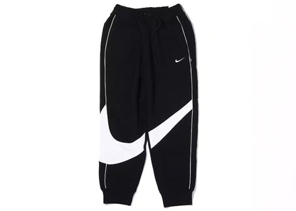 Nike Sportswear Big Swoosh Fleece Pants (Asia Sizing) Black/White