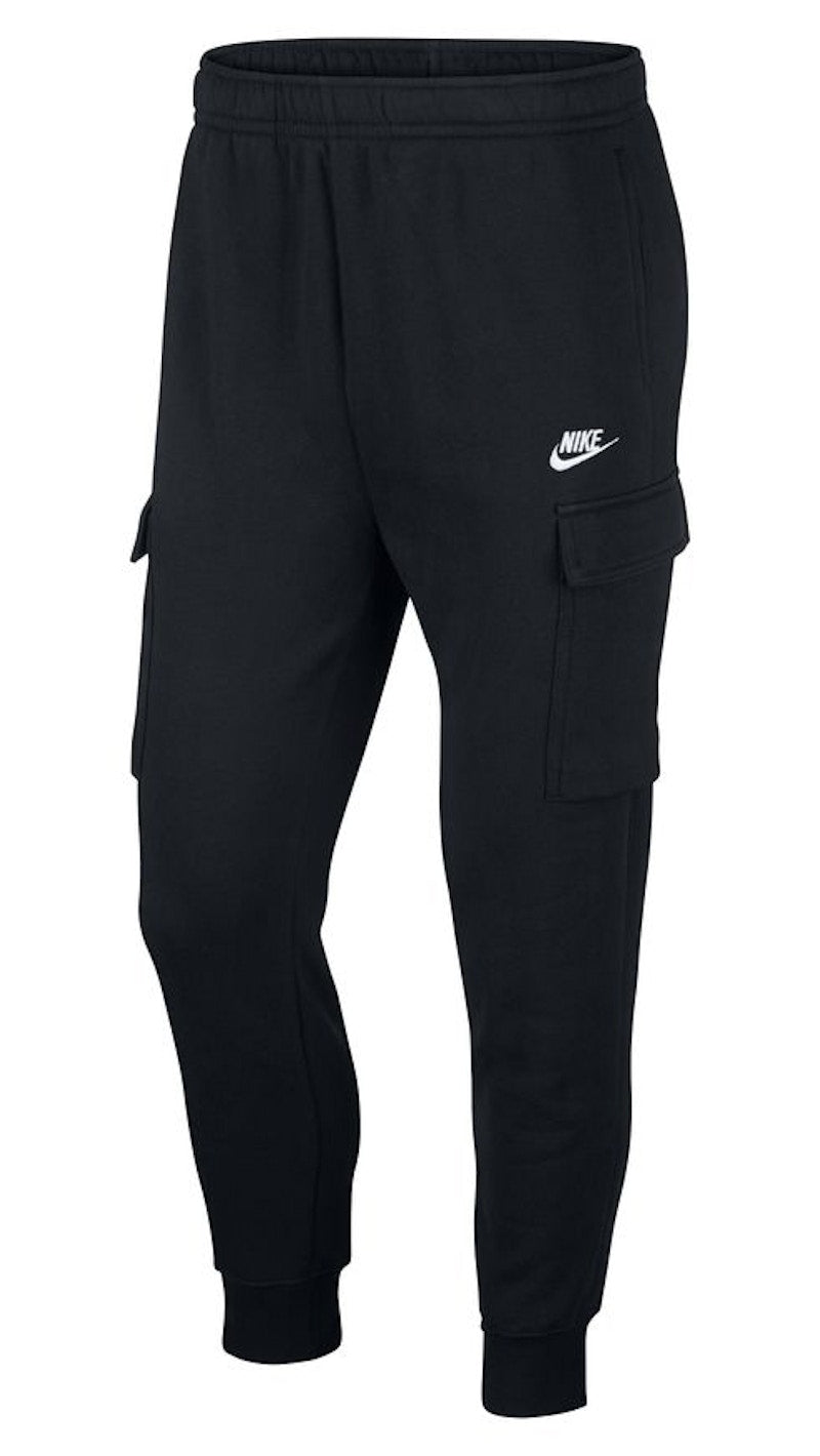 Nike Sportswear Club Fleece Cargo Pants Black/Black/White