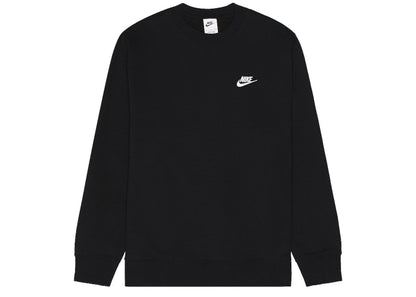 Nike Sportswear Club Fleece Crewneck Black/White