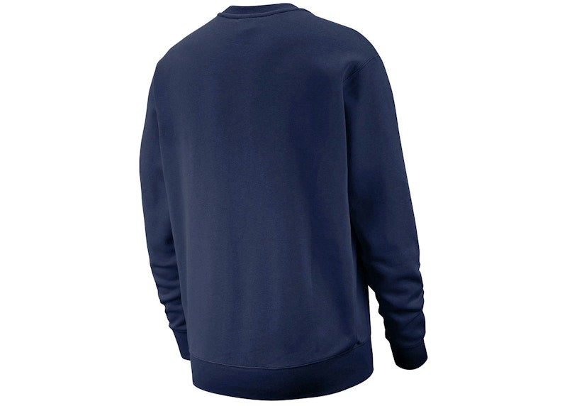 Nike Sportswear Club Fleece Crewneck Midnight Navy/White