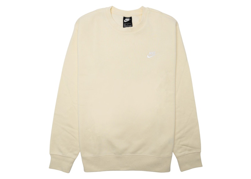 Nike Sportswear Club Fleece Crewneck Tan