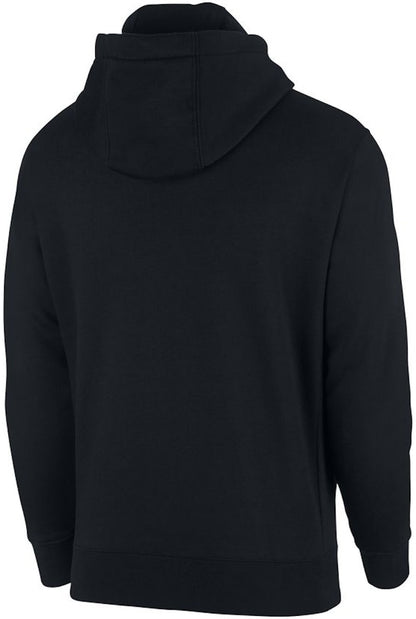Nike Sportswear Club Fleece Full-Zip Hoodie Black/Black/White