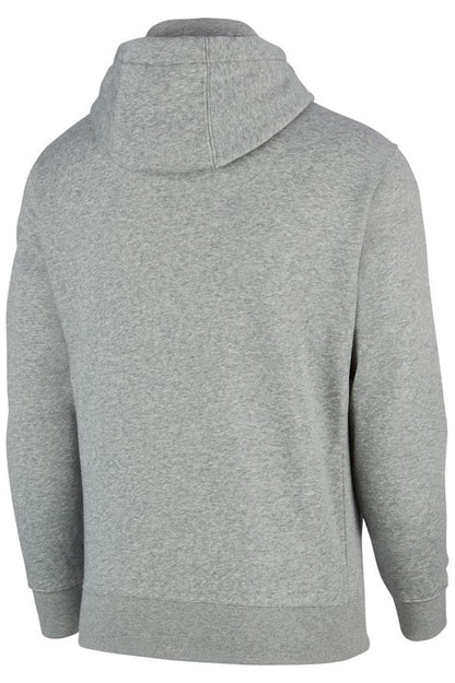 Nike Sportswear Club Fleece Full-Zip Hoodie Dark Grey Heather/Matte Silver/White