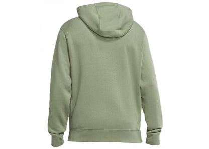 Nike Sportswear Club Fleece Full-Zip Hoodie Oil Green/Oil Green/White