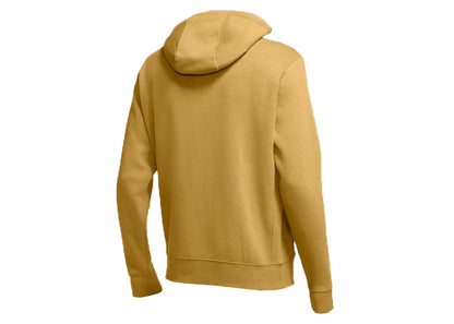Nike Sportswear Club Fleece Full-Zip Hoodie Wheat Gold/Wheat Gold/White