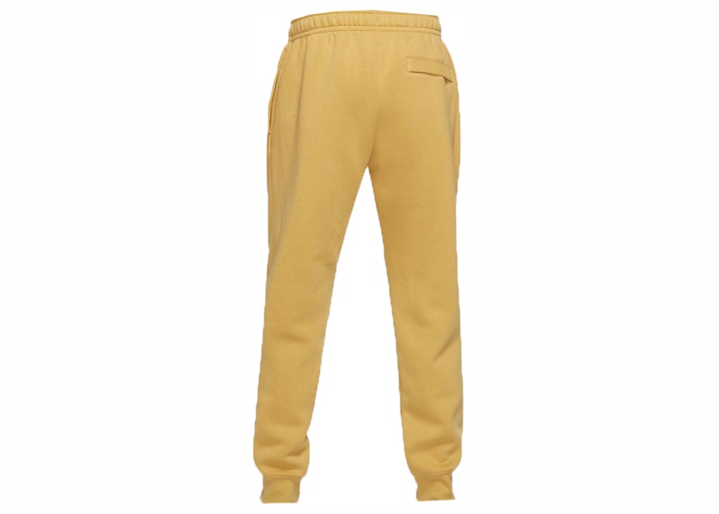 Nike Sportswear Club Fleece Jogger Pants Wheat Gold/Wheat Gold/White