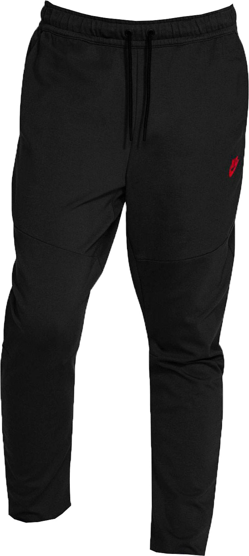 Nike Sportswear Club Fleece Joggers Black/Black/Red