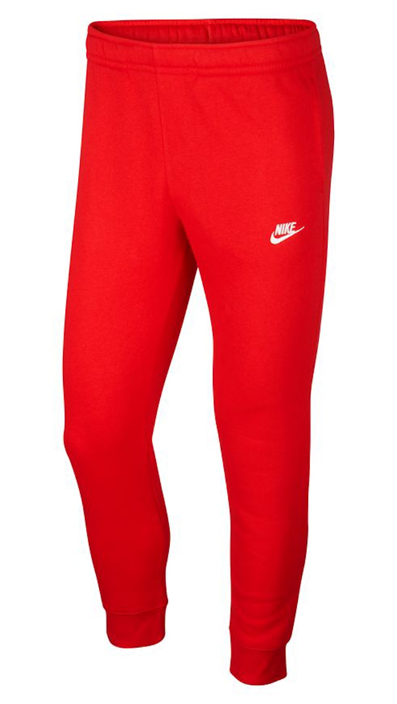 Nike Sportswear Club Fleece Joggers University Red/University Red/White