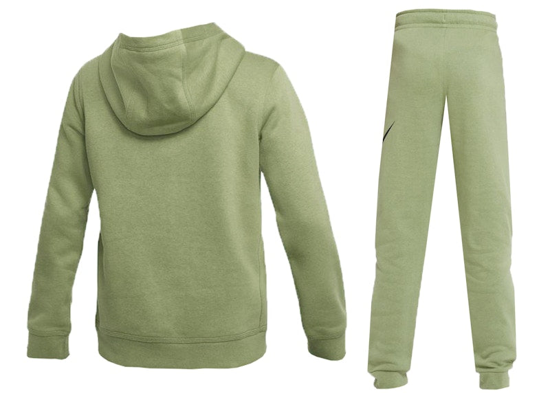 Nike Sportswear Club Fleece Pullover Hoodie & Joggers Set Alligator/White/Black